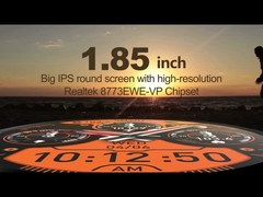 アウトドアBTミュージック スマートウォッチ IP68 スリープモニター スマートウォッチ K66 730mah バッテリー