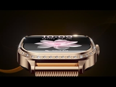 MK88 レディース ダイヤモンド スマートウォッチ 健康モニター BT コール 血液 酸素 スマートウォッチ IP68 防水