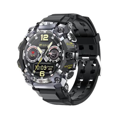 HGMIA S689 シムカード 4G スマートウォッチ 1.508インチ AMOLED スクリーン HD デュアルカメラ